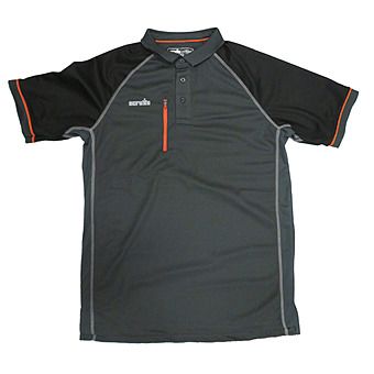 Picture of Scruffs Polo-Shirt Trade Active - Graphite