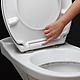 Tema Toilet Seat Quick Release Slimline Soft-Close White