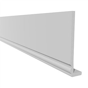 Picture of Brilliant White PVC Ogee Fascia Board Capping 150-200mm