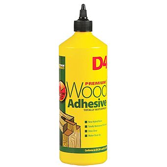 Everbuild D4 Industrial Grade Waterproof Wood Glue 1L