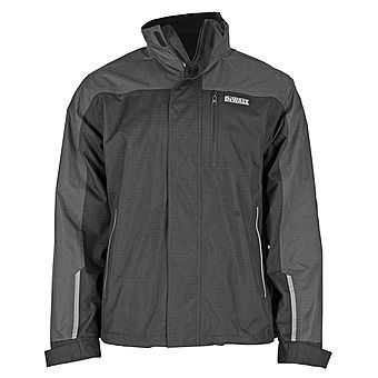 Picture of DEWALT Waterproof Storm Jacket Black-Grey