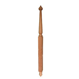 Large Mahogany Newel With Turned Finials 1.8m x 94mm