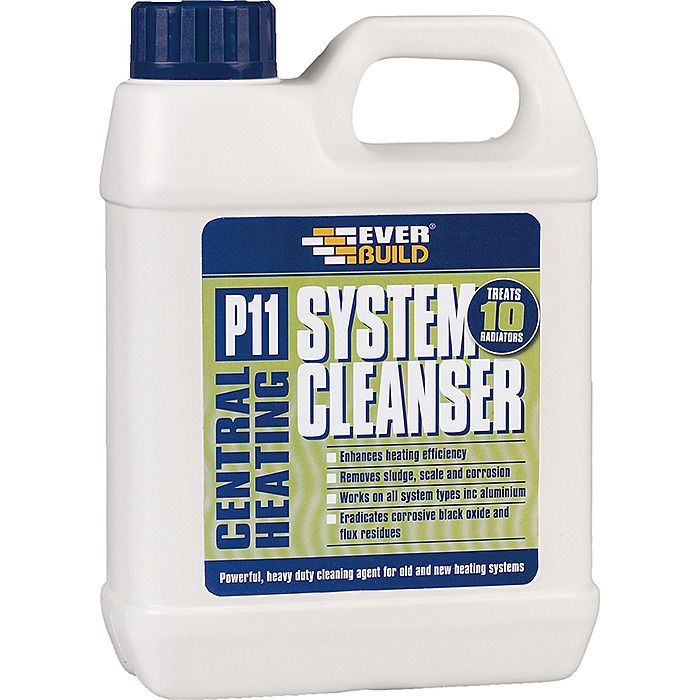 Everbuild P11 Central Heating System Cleanser 1L Ray Grahams DIY Store