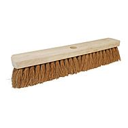 18in Soft Natural Coco Bristle Brush Head