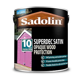 Picture of Sadolin Superdec Satin Opaque Wood Protection