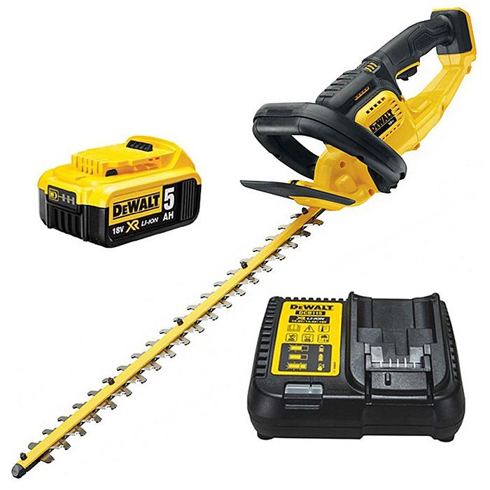 dewalt hedge trimmer cordless