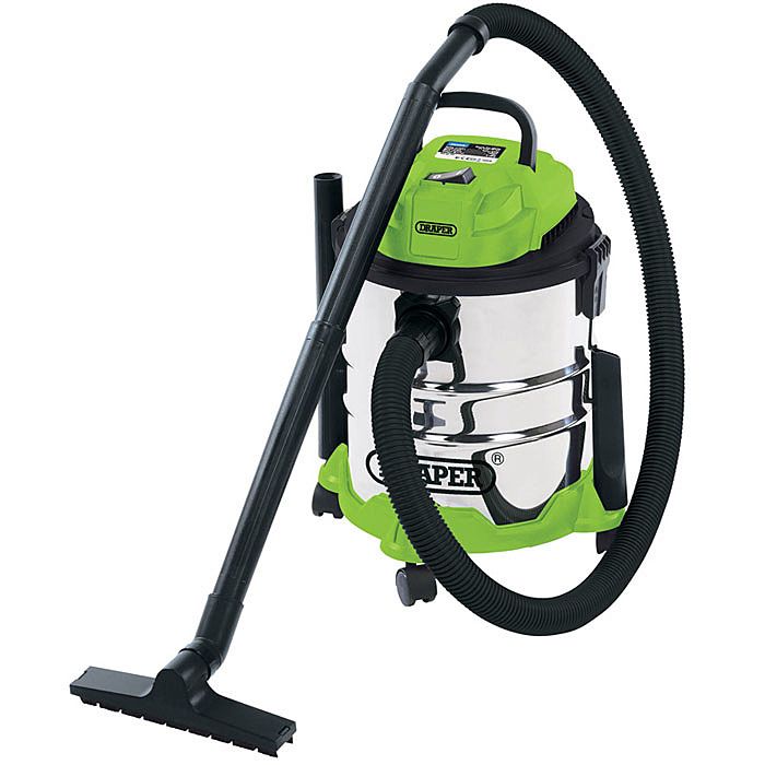 Draper 35569 20L Wet and Dry Vacuum Cleaner 1250w Ray Grahams DIY Store