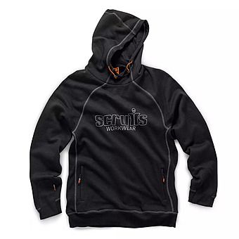 Picture of Scruffs Black Trade Hoodie