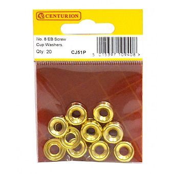 No 8 EB Screw Cup Washers (Pack of 20)