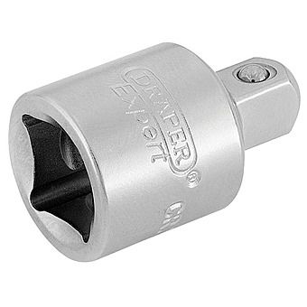 Draper 16803 3/8 F x 1/4 M Socket Converter