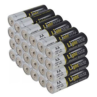 Lighthouse L/HBATAA24 LR6 AA Battery 24 Pack LR6 2400mAh