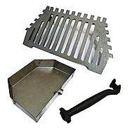 Queen Star 2 Leg 16 Inch Fire Grate & Ashpan for 16 Inch Queenstar Burner