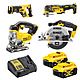 DEWALT 18V 4 Piece Cordless Cutting Kit + 2 x 5.0Ah Batteries