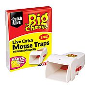 The Big Cheese Live Catch Mouse Traps STV155