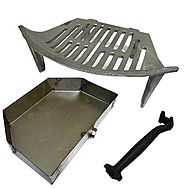 OFCO 18 Inch Fire Grate And Compatible Queenstar Ashpan