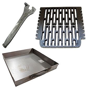 Picture of Gerkros Shamrock 16 Inch Fire Grate With Grant Hydro Ash Pan