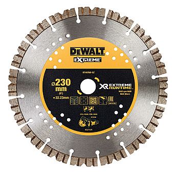 DEWALT DT40260 XR Extreme Diamond Wheel 230mm x 22mm - Fits DCS690/DCS691