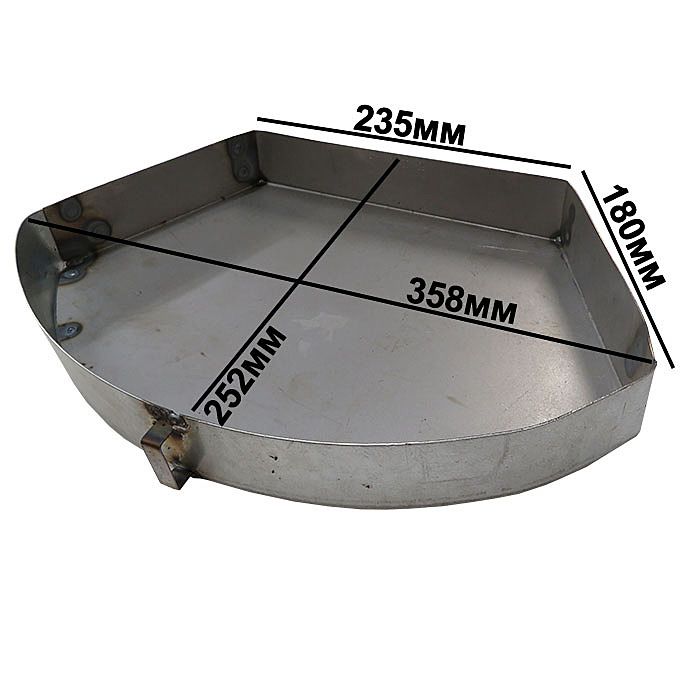 Round Fronted 18 Inch Ash Pan Ray Grahams DIY Store