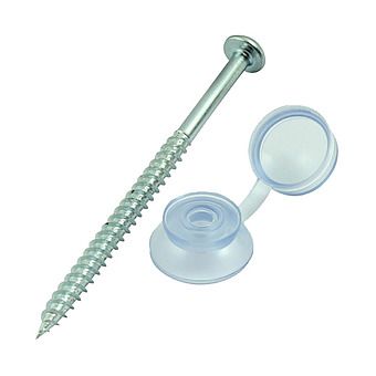 TIMco Plastic Corrugated Sheet Sheet Screws 50pc - 3 inch