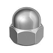 TIMco A2 Stainless Dome Nut 10 Pack