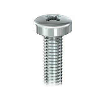 Picture of TIMco M6 Pan Head Machine Screws Pack - BZP