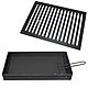 Valencia 18 Inch Flat Dog Fire Grate And Ash Pan Set