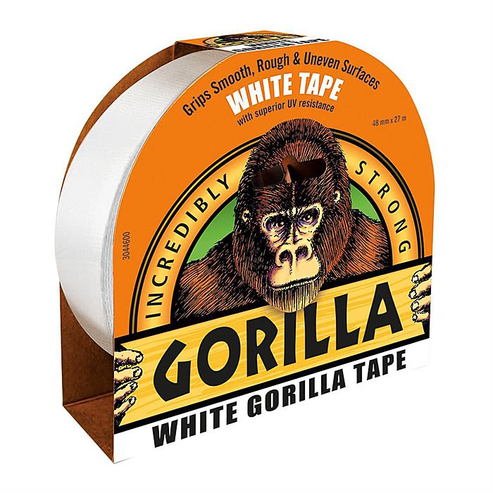 Gorilla Tape White 27m Ray Grahams DIY Store