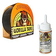 Gorilla Clear Glue 110ml & Tape Kit