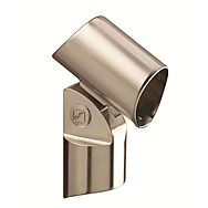 Richard Burbidge Fusion Intermediate Newel Connector Brushed Nickel Effect