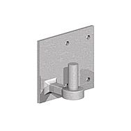 Field Gate Hook On Plate 4" x 6" x 3/4"