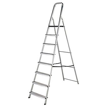 Werner 7400818 High Handrail Step Ladder 8 Tread