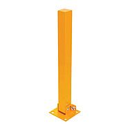 Fold Down Parking Security Post - 56cm