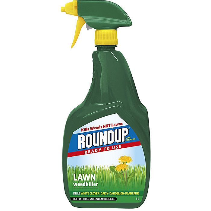 Roundup Lawn Weedkiller ReadytoUse 1L Spray Ray Grahams DIY Store