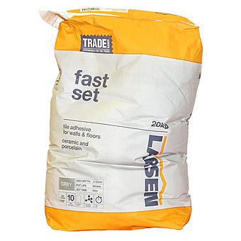 Larsen Fast Set Tile Adhesive 20kg