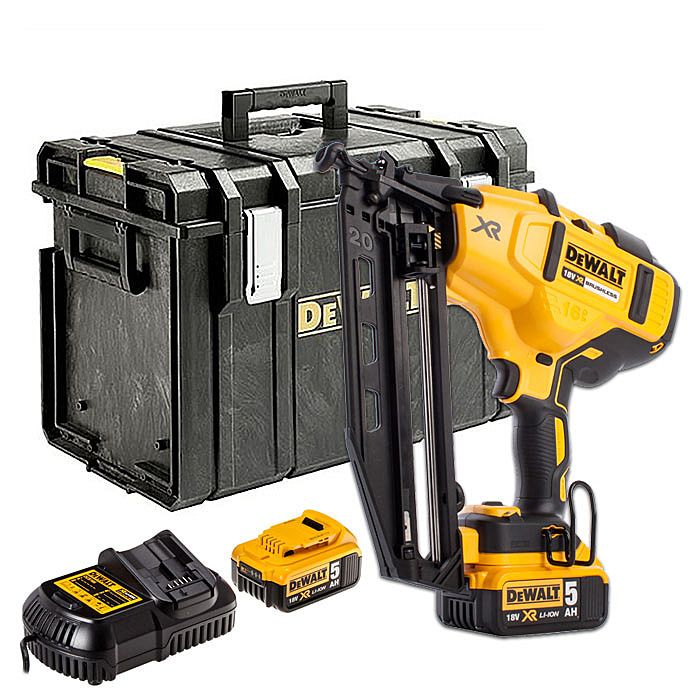 Dewalt DCN660P2 Cordless Finish Nailer 18 Volt 5.0Ah 16 Gauge 3263mm