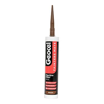 Geocel Painters Mate Flexible Acrylic Filler 310ml Brown