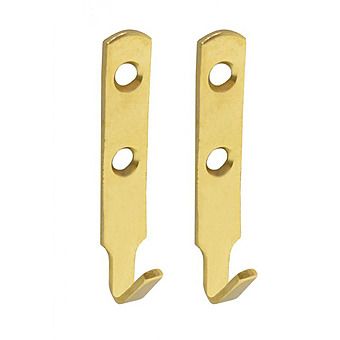 Centurion PF08P EB Picture Plate 'J' Hook 70mm Pack Of 2