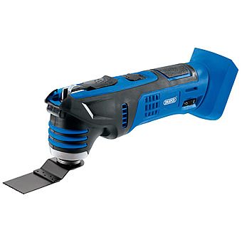 Draper 55604 D20 20V Cordless Oscillating Multi-Tool - Body Only