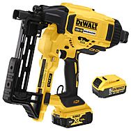 DEWALT DCFS950P2 Brushless 9GA Fencing Stapler 2 x 5.0Ah 18V XR Batteries