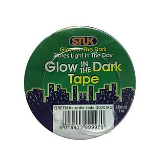 STUK Glow In The Dark Tape 20mm x 1m