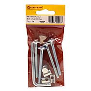 Centurion FA252P M6 x 60mm Furniture Bolts & Nuts Pack of 4