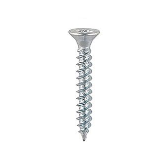 20 Pack 4 x 5/8" General Purpose Screws - Zinc Plated