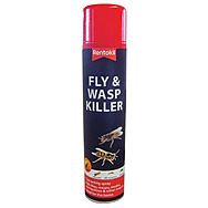 Rentokil Fly & Wasp Killer Insecticide 300mL Aerosol Spray