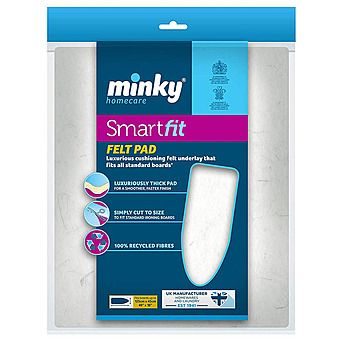 Minky Ironing Board Smartfit Felt Pad 125 x 45cm