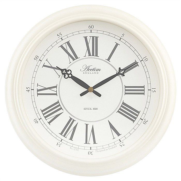 Acctim 22082 Reigham Traditional Clotted Cream Wall Clock Ray Grahams