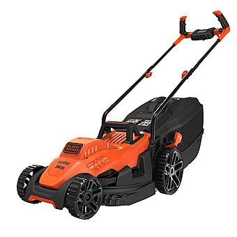 Black & Decker BEMW461BH 34cm 1400W Lawn Mower With Bike Handle