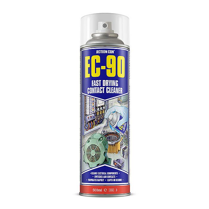 Action Can EC90 Fast Drying Contact Cleaner 500ml Ray Grahams DIY Store