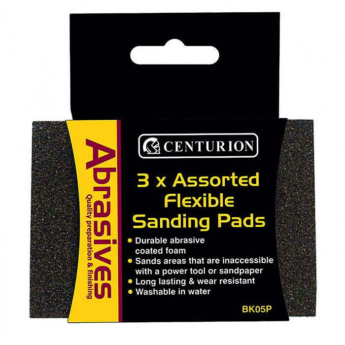 Fine Flexible Sanding Pads (Pack of 3) Ray Grahams DIY Store