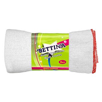 Bettina 3 Piece Premium Dish Cloths