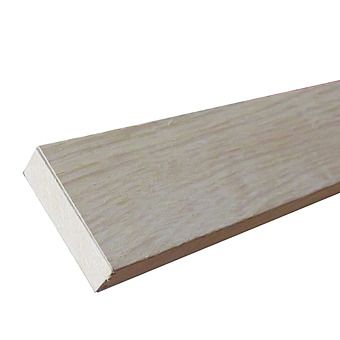 MDF Veneer Oak Door Stop 44 x 12 x 2070mm